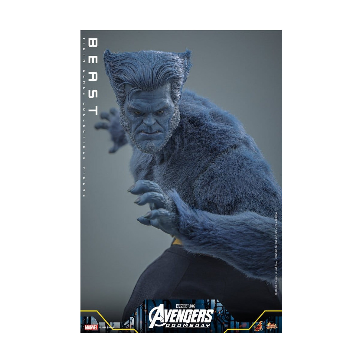 Hot Toys - Beast MMS, 1/6 Scale - Avengers: Doomsday