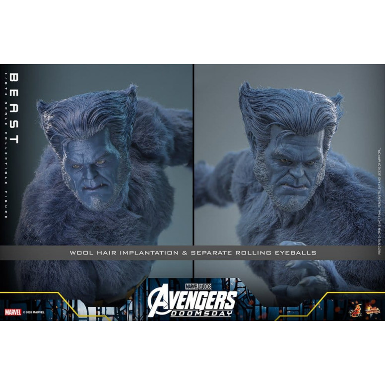 Hot Toys - Beast MMS, 1/6 Scale - Avengers: Doomsday