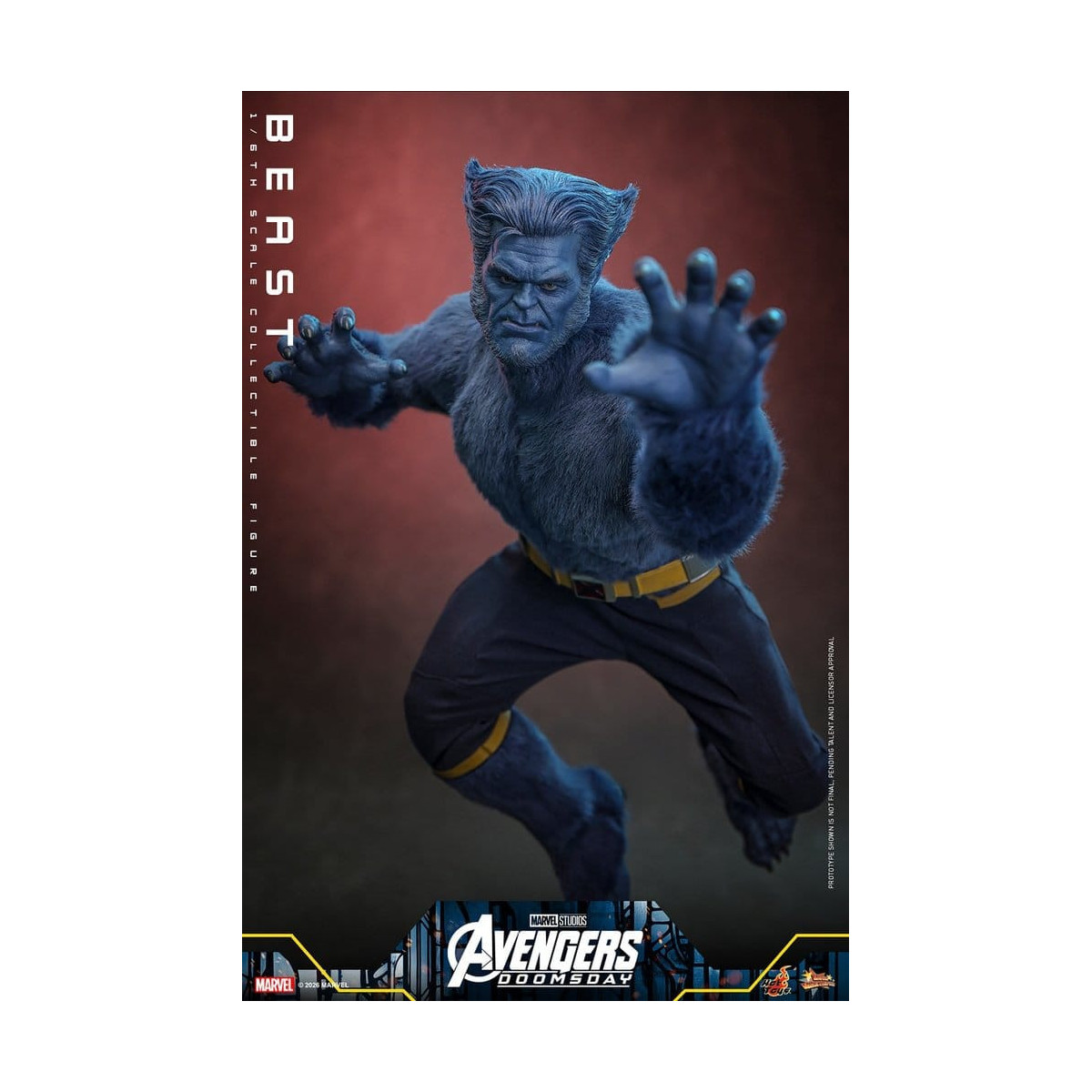 Hot Toys - Beast MMS, 1/6 Scale - Avengers: Doomsday