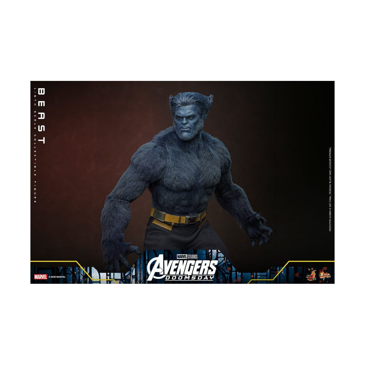 Hot Toys - Beast MMS, 1/6 Scale - Avengers: Doomsday