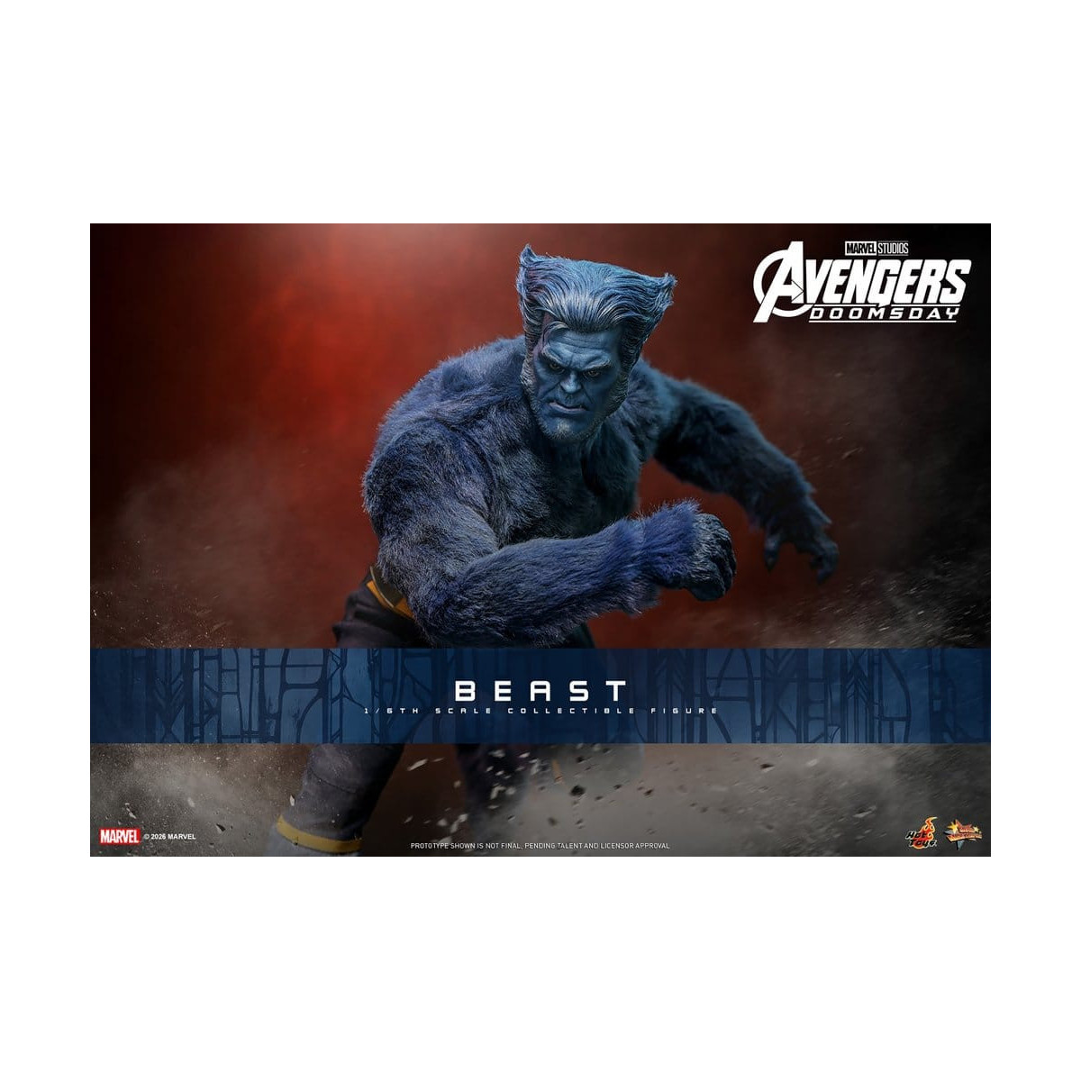 Hot Toys - Beast MMS, 1/6 Scale - Avengers: Doomsday