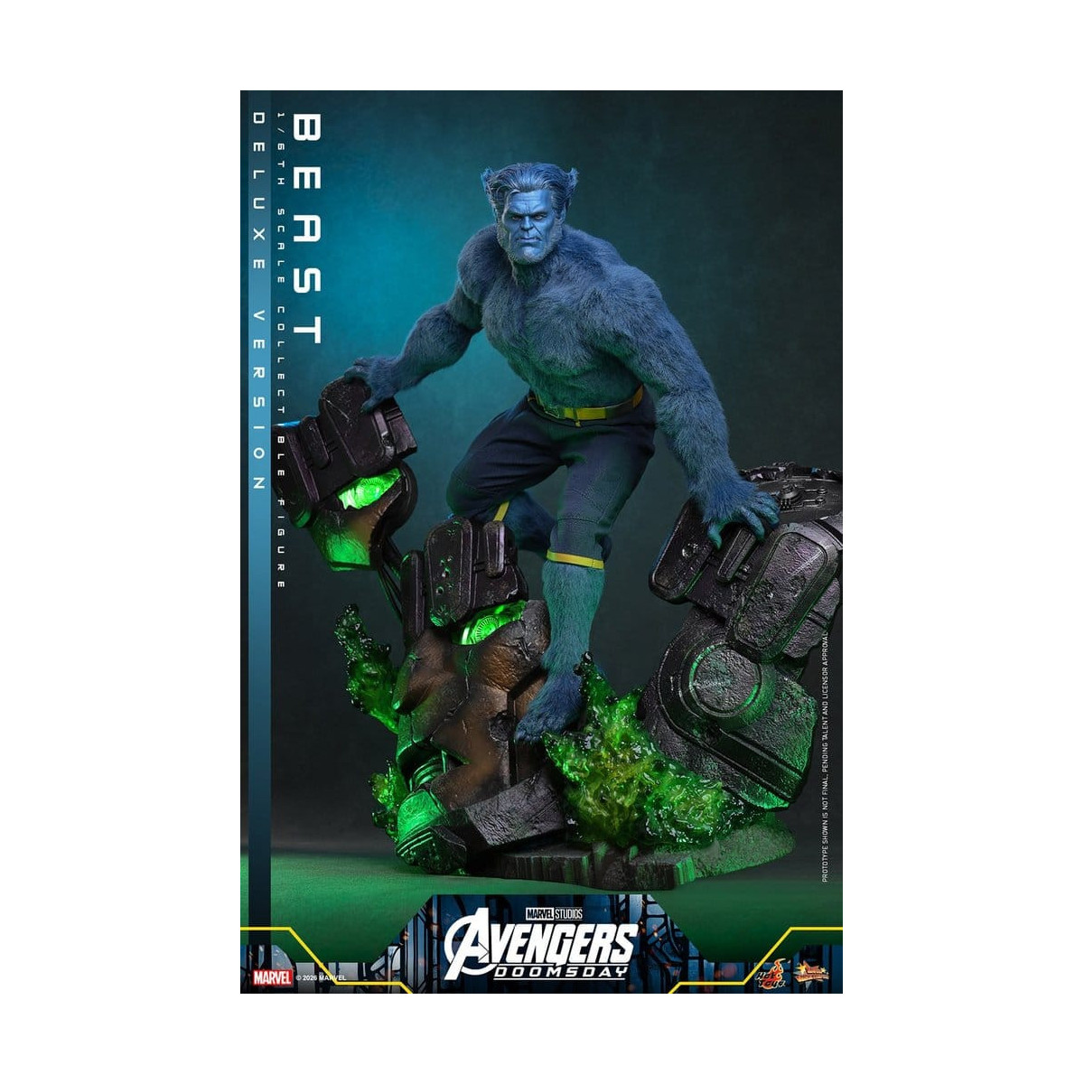 Hot Toys - Beast Deluxe Version MMS, 1/6 Scale - Avengers: Doomsday