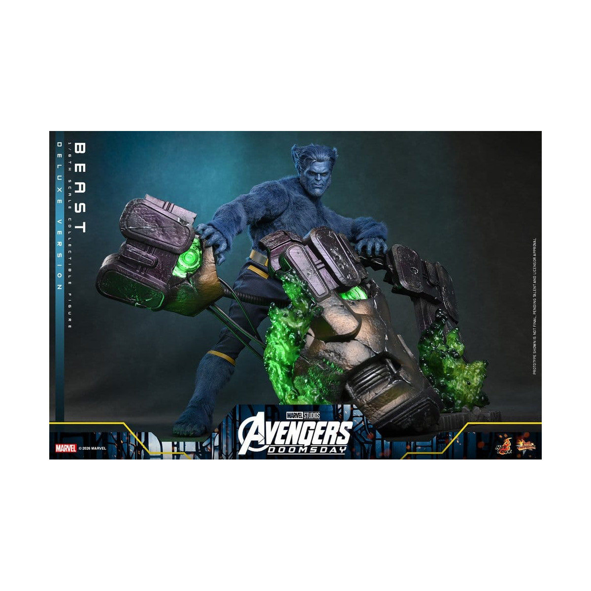 Hot Toys - Beast Deluxe Version MMS, 1/6 Scale - Avengers: Doomsday