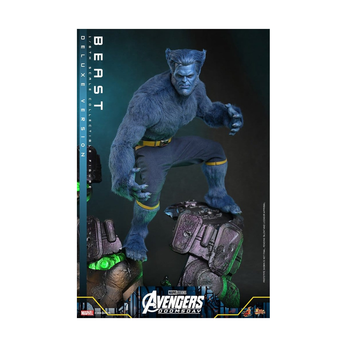 Hot Toys - Beast Deluxe Version MMS, 1/6 Scale - Avengers: Doomsday