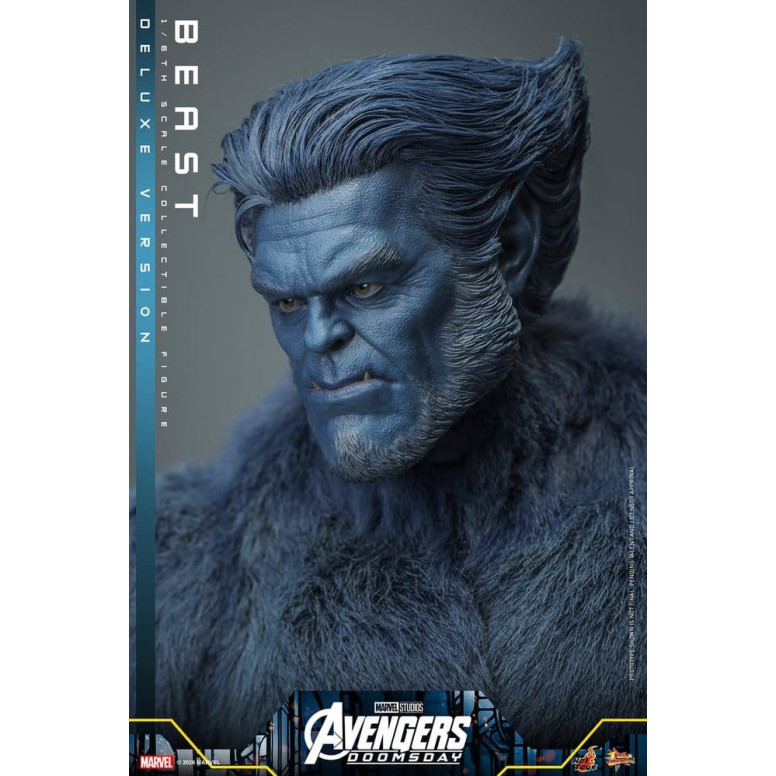 Hot Toys - Beast Deluxe Version MMS, 1/6 Scale - Avengers: Doomsday