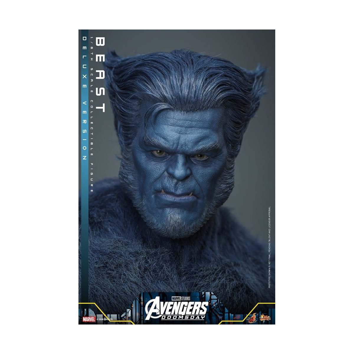 Hot Toys - Beast Deluxe Version MMS, 1/6 Scale - Avengers: Doomsday