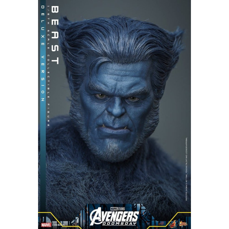 Hot Toys - Beast Deluxe Version MMS, 1/6 Scale - Avengers: Doomsday