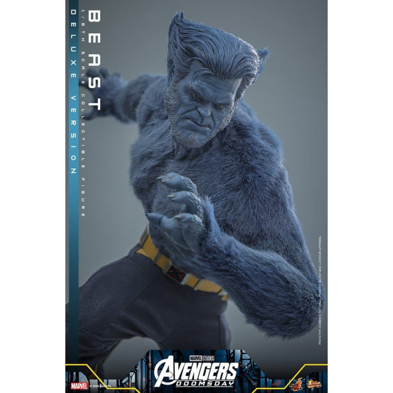 Hot Toys - Beast Deluxe Version MMS, 1/6 Scale - Avengers: Doomsday