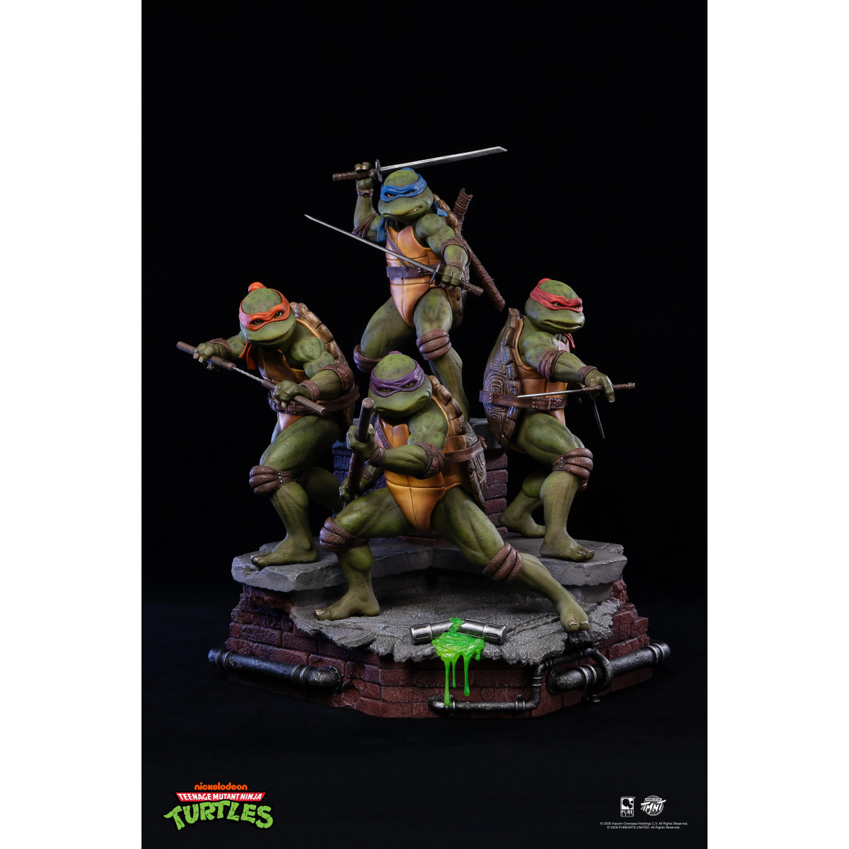 Pure Arts - Teenage Mutant Ninja Turtles 1/6 Scale Movie Diorama (1990)