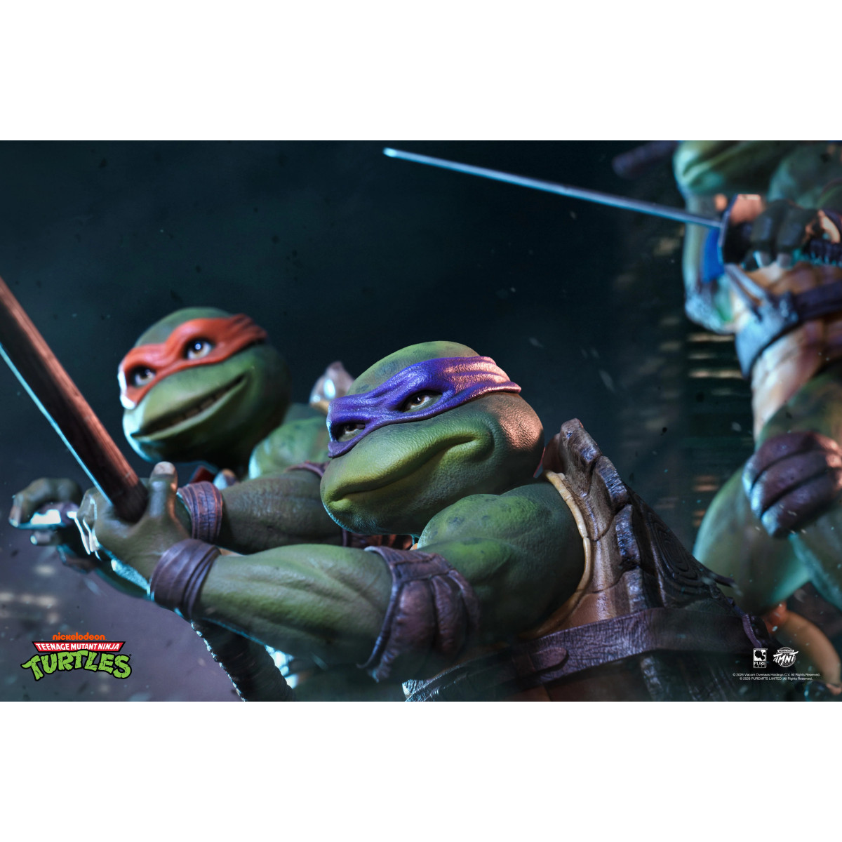 Pure Arts - Teenage Mutant Ninja Turtles 1/6 Scale Movie Diorama (1990)