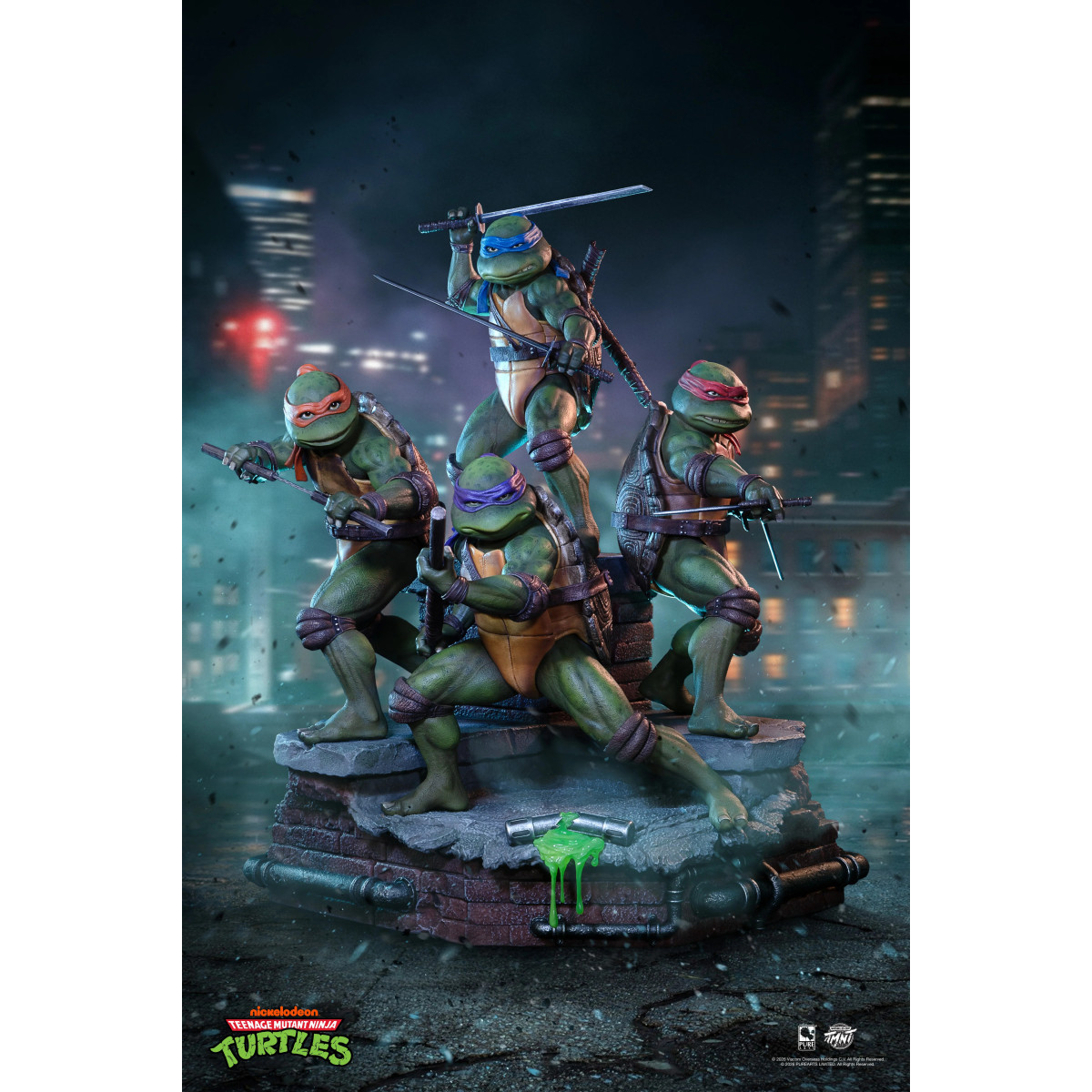 Pure Arts - Teenage Mutant Ninja Turtles 1/6 Scale Movie Diorama (1990)