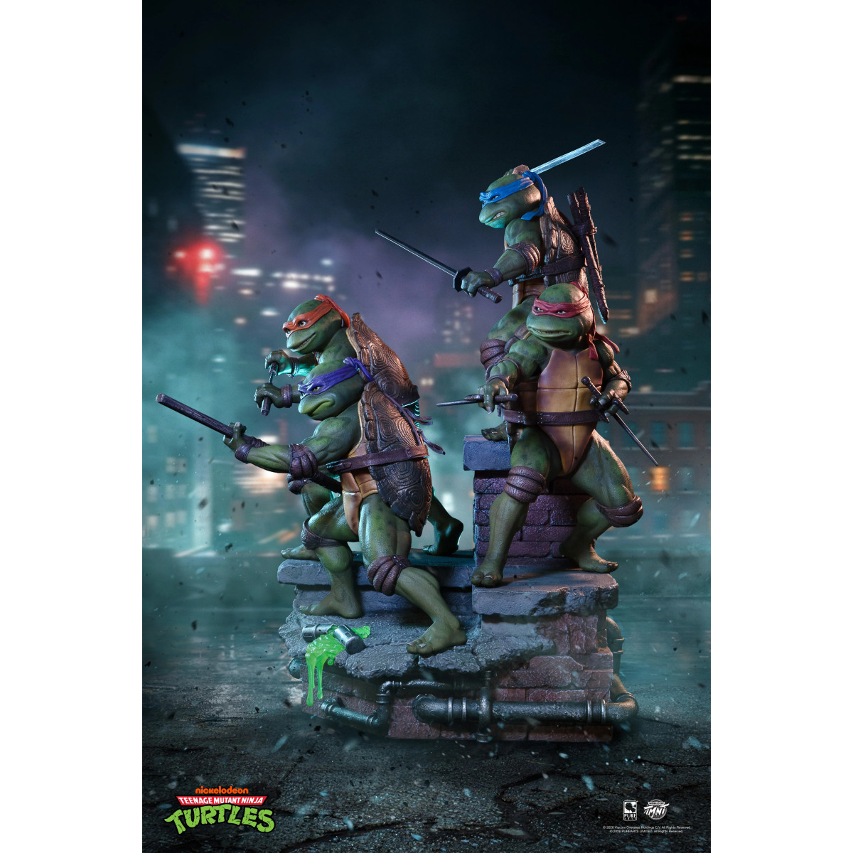 Pure Arts - Teenage Mutant Ninja Turtles 1/6 Scale Movie Diorama (1990)