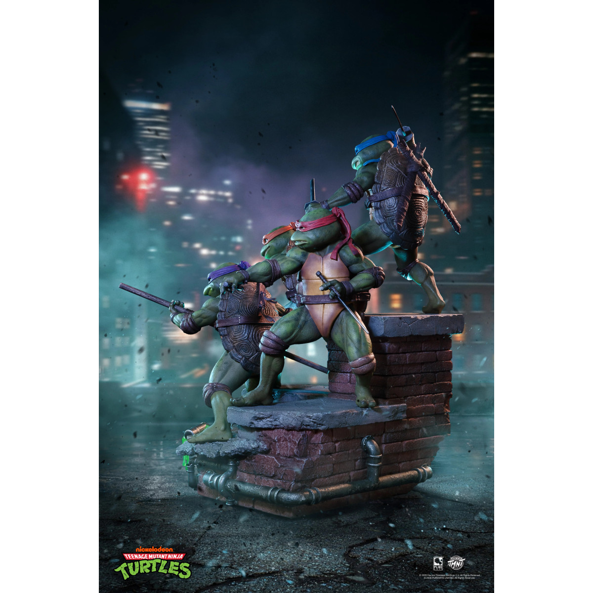 Pure Arts - Teenage Mutant Ninja Turtles 1/6 Scale Movie Diorama (1990)