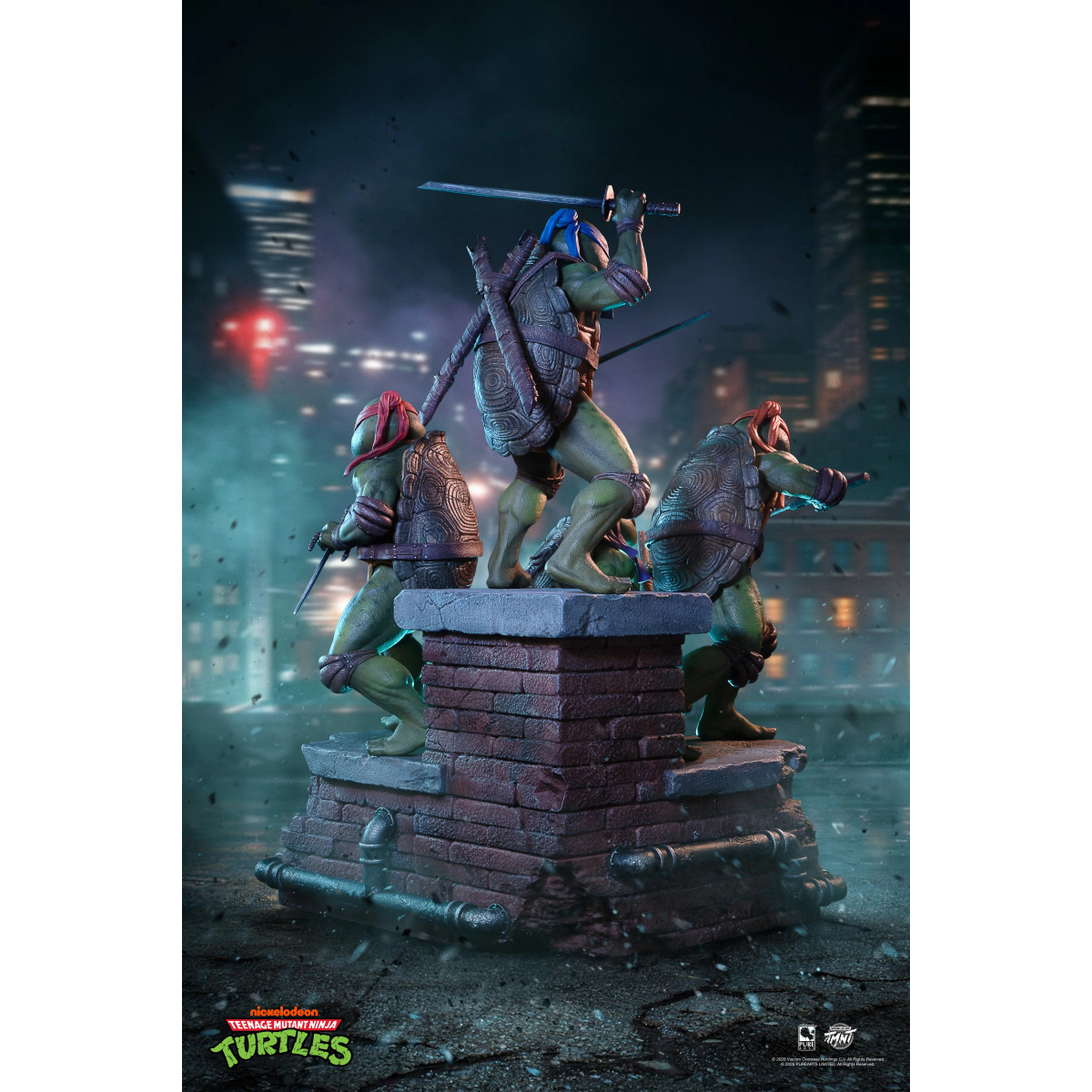Pure Arts - Teenage Mutant Ninja Turtles 1/6 Scale Movie Diorama (1990)