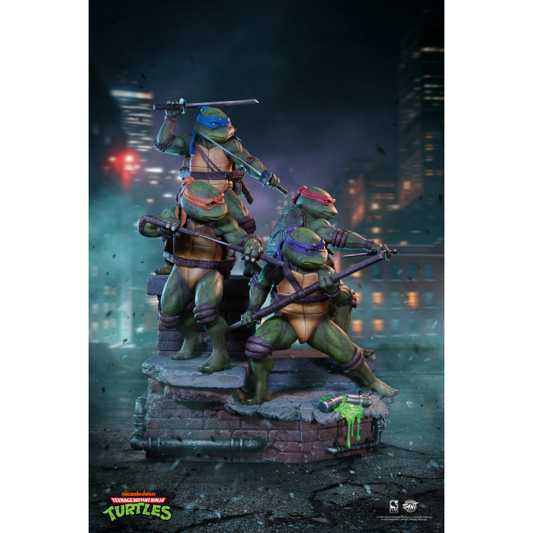 Pure Arts - Teenage Mutant Ninja Turtles 1/6 Scale Movie Diorama (1990)