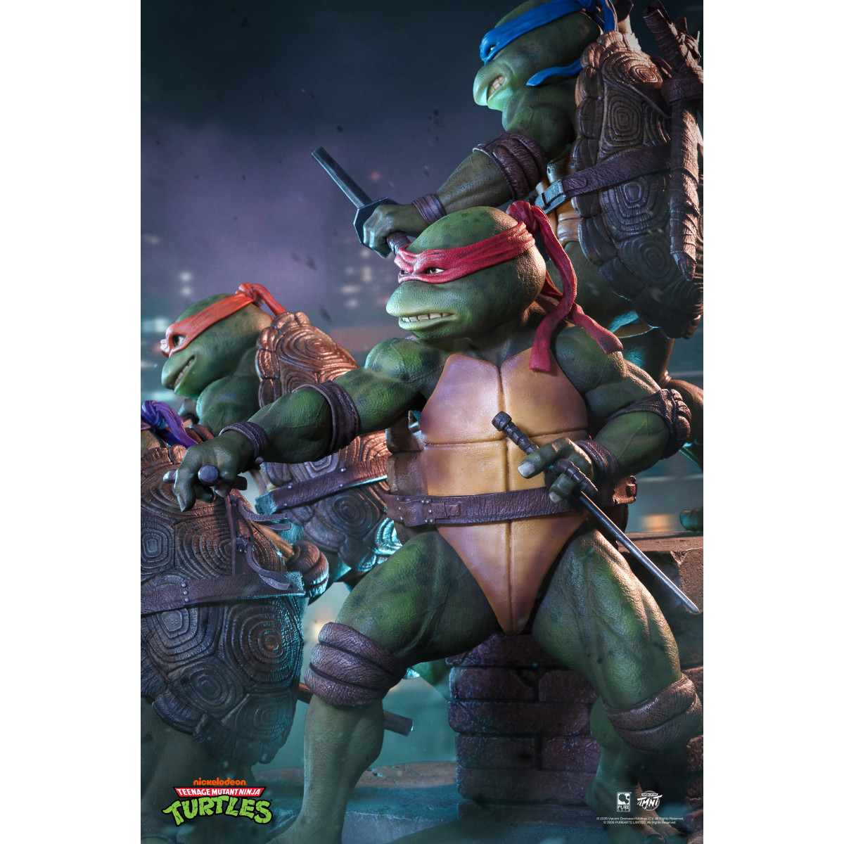 Pure Arts - Teenage Mutant Ninja Turtles 1/6 Scale Movie Diorama (1990)