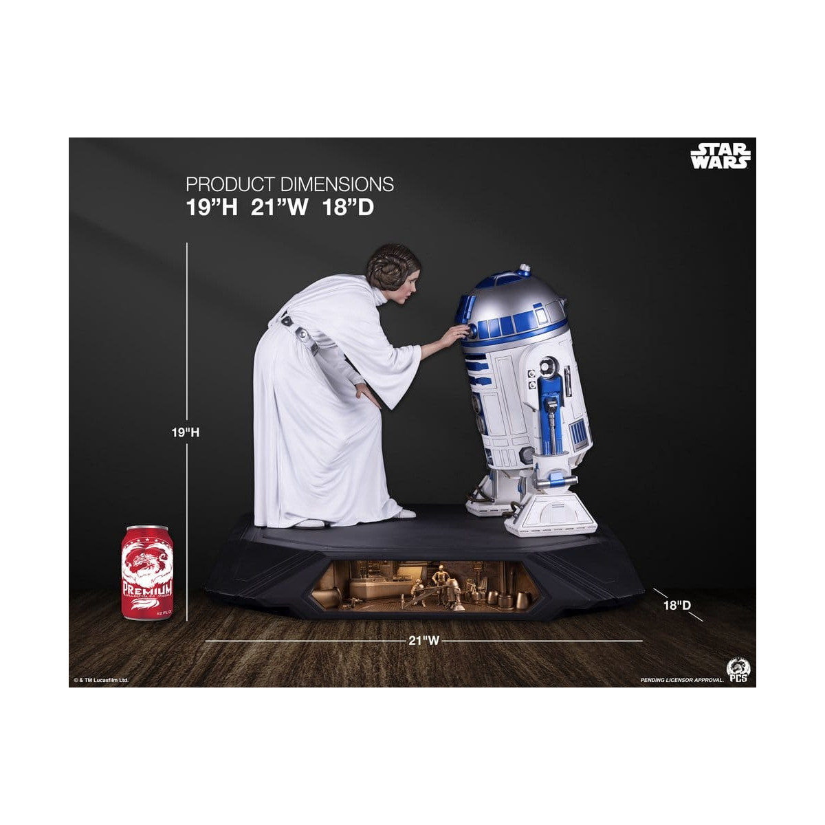 PCS Star Wars - Princess Leia 1/3