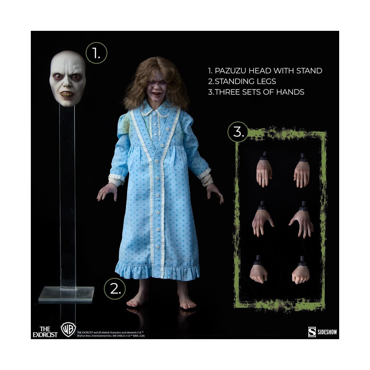 Sideshow The Exorcist 1/6 Scale Figure: Regan MacNeil, 23 cm