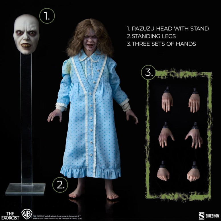 Sideshow The Exorcist 1/6 Scale Figure: Regan MacNeil, 23 cm