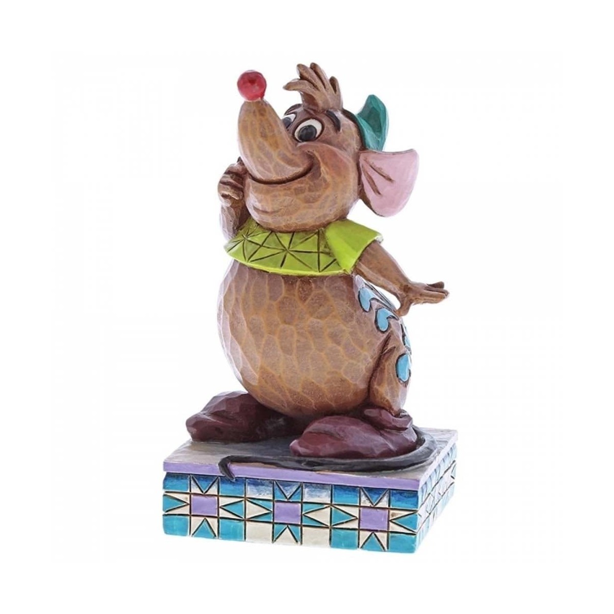 Enesco Disney Traditions Cendrillon Horloge Jaq et Gus