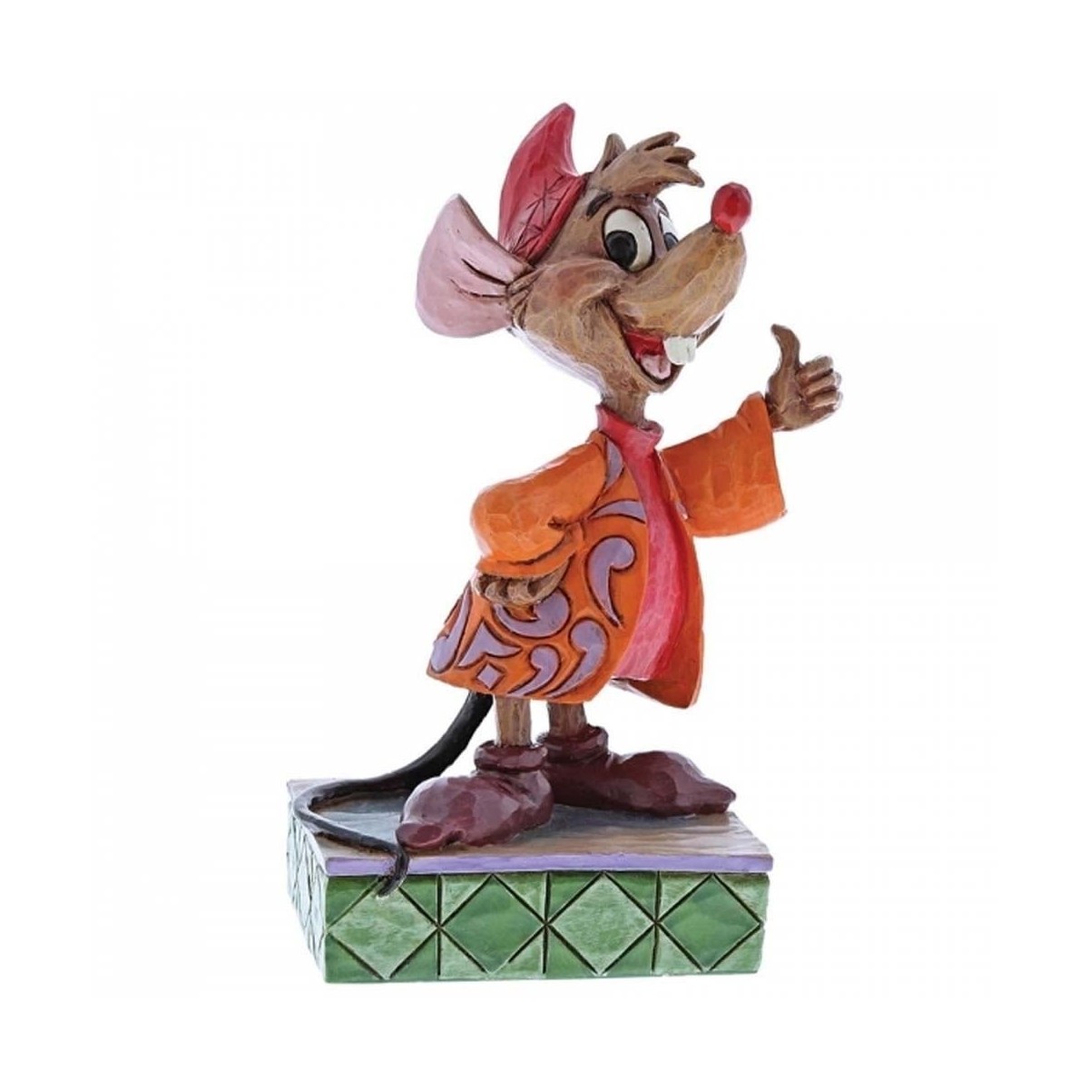 Enesco Disney Traditions Cendrillon Horloge Jaq et Gus
