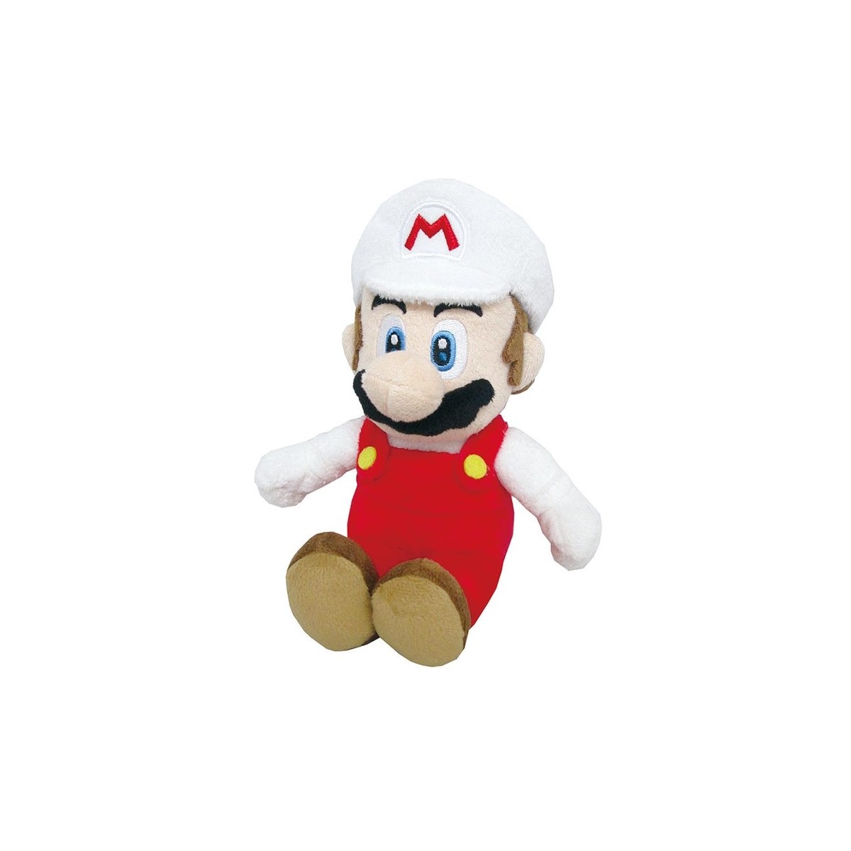NINTENDO - Peluche Mario Bros Wii 20cm Fire Mario