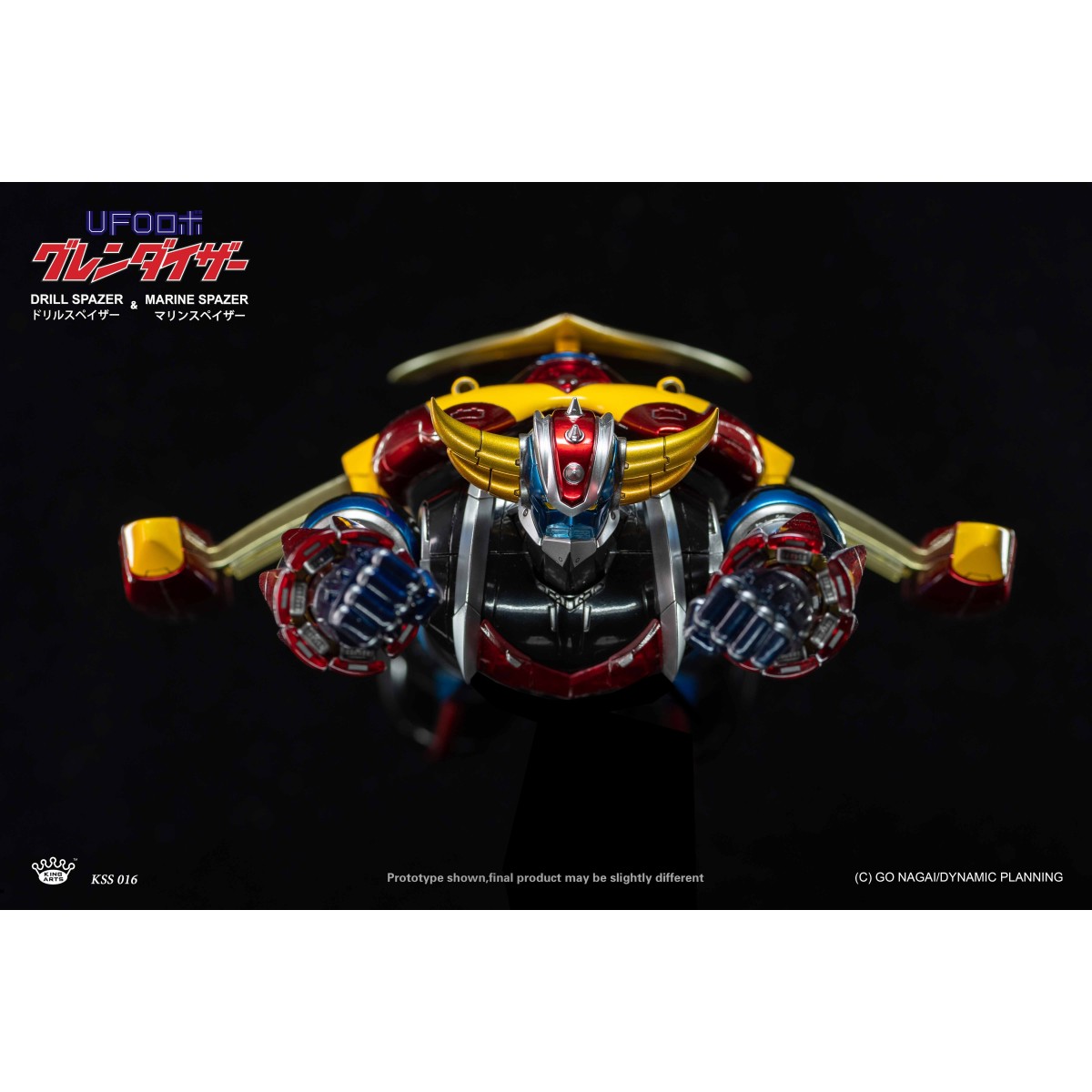 King Arts Diecast Action Uforobot Grendizer 25cm