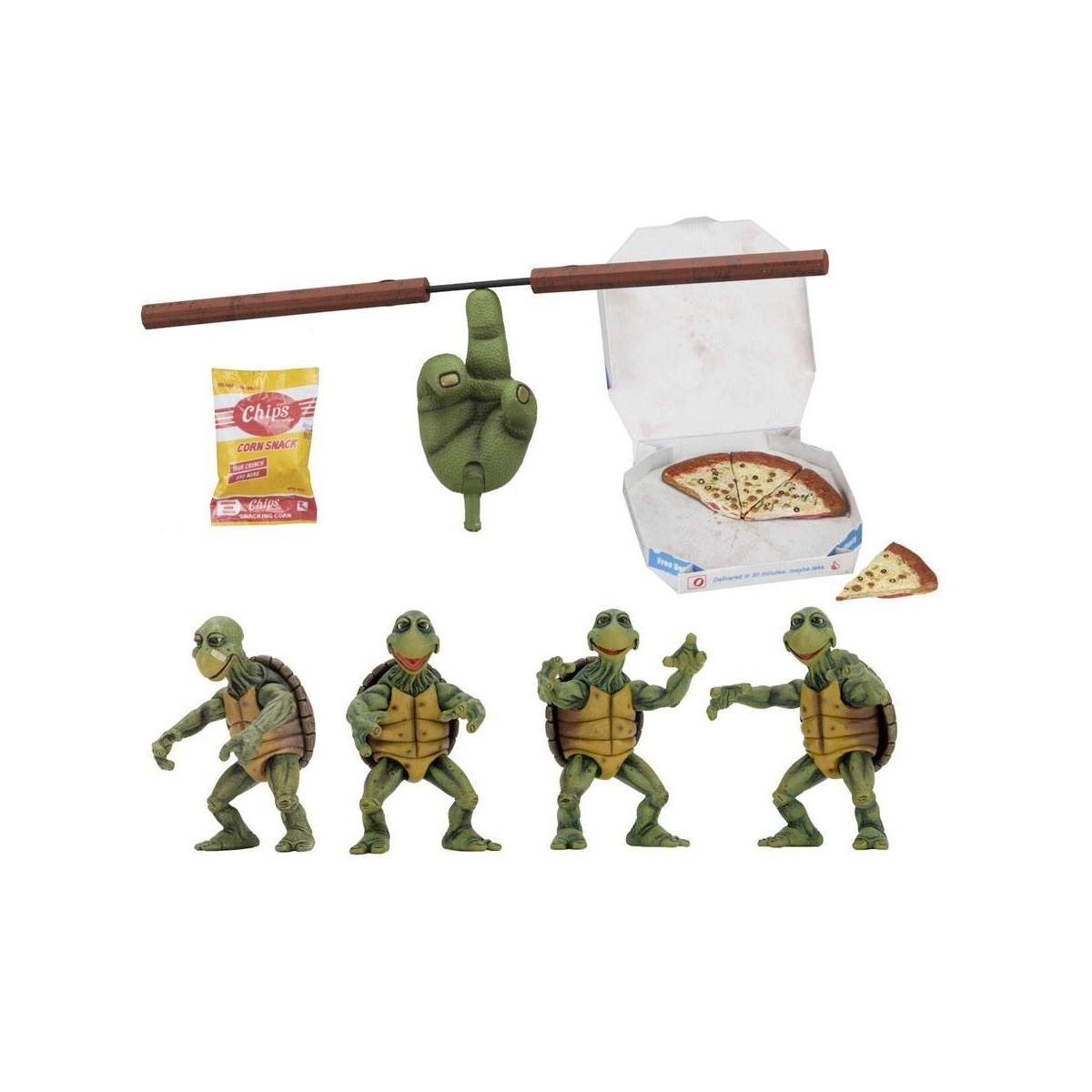 The loyal subjects Les Tortues Ninja Pack de 4 figurines 