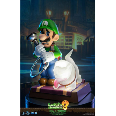 First For Figures Statue Mario Cat