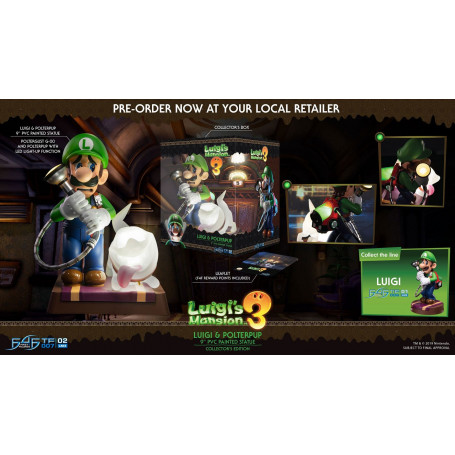 First For Figures Statue Mario Cat