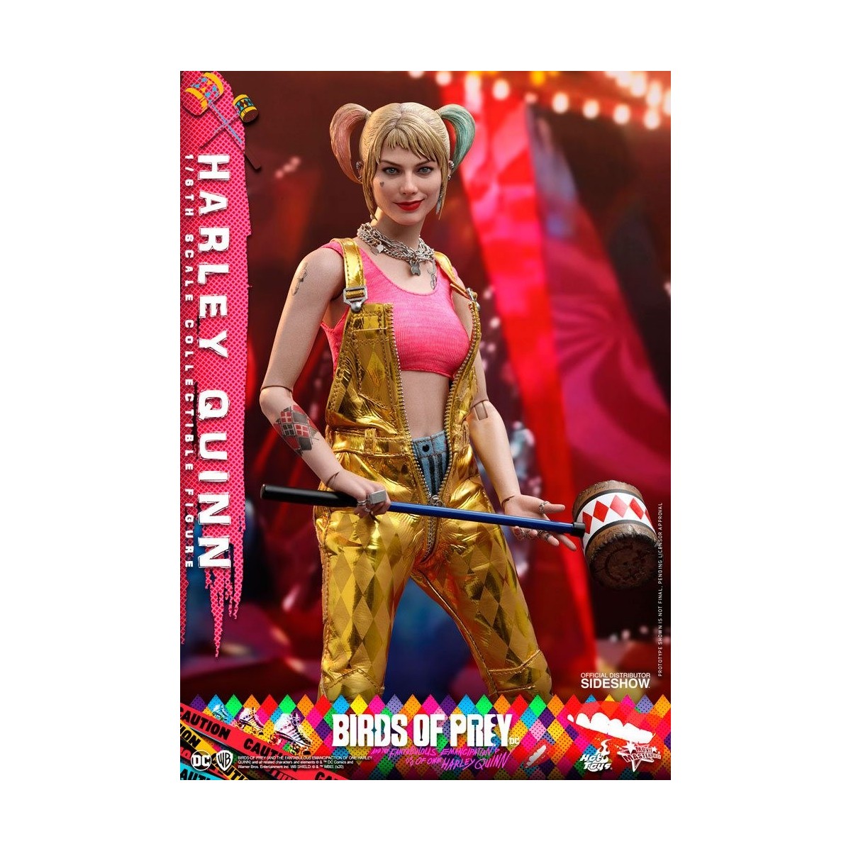 Hot Toys Suicide Squad figurine 1/6 Harley Quinn (Prisoner Version)