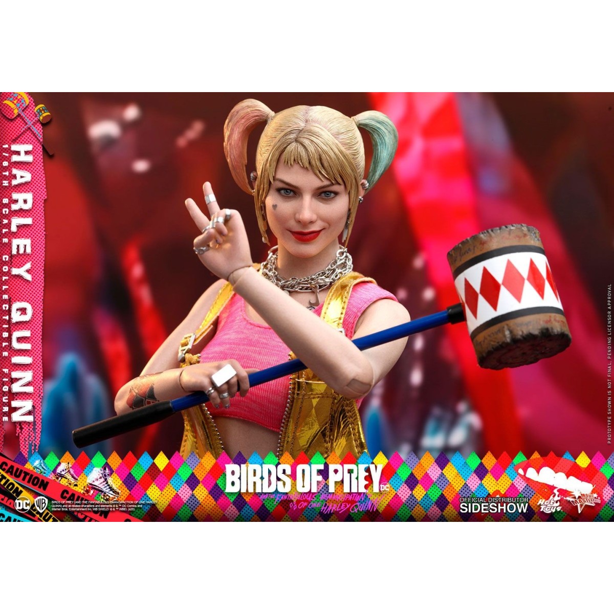 Hot Toys Suicide Squad figurine 1/6 Harley Quinn (Prisoner Version)