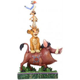 Enesco  Disney Traditions Le Roi Lion Pumbà et Timon Hakunà Matata