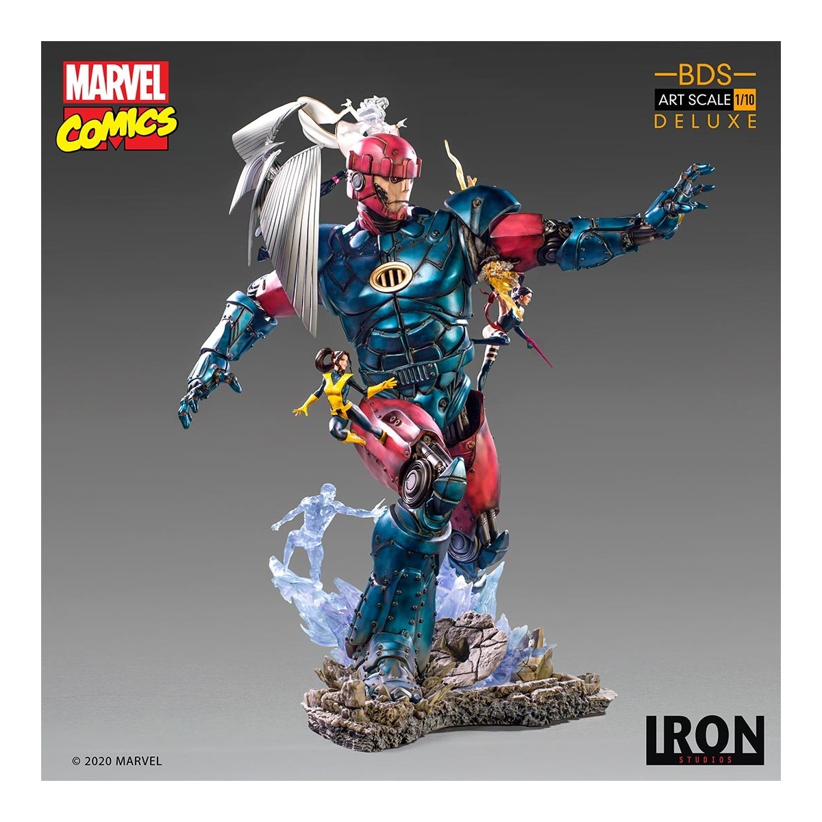 IRON STUDIOS - X-Men Vs Sentinel 3 Deluxe BDS Art Scale 1/10 - Marvel Comics