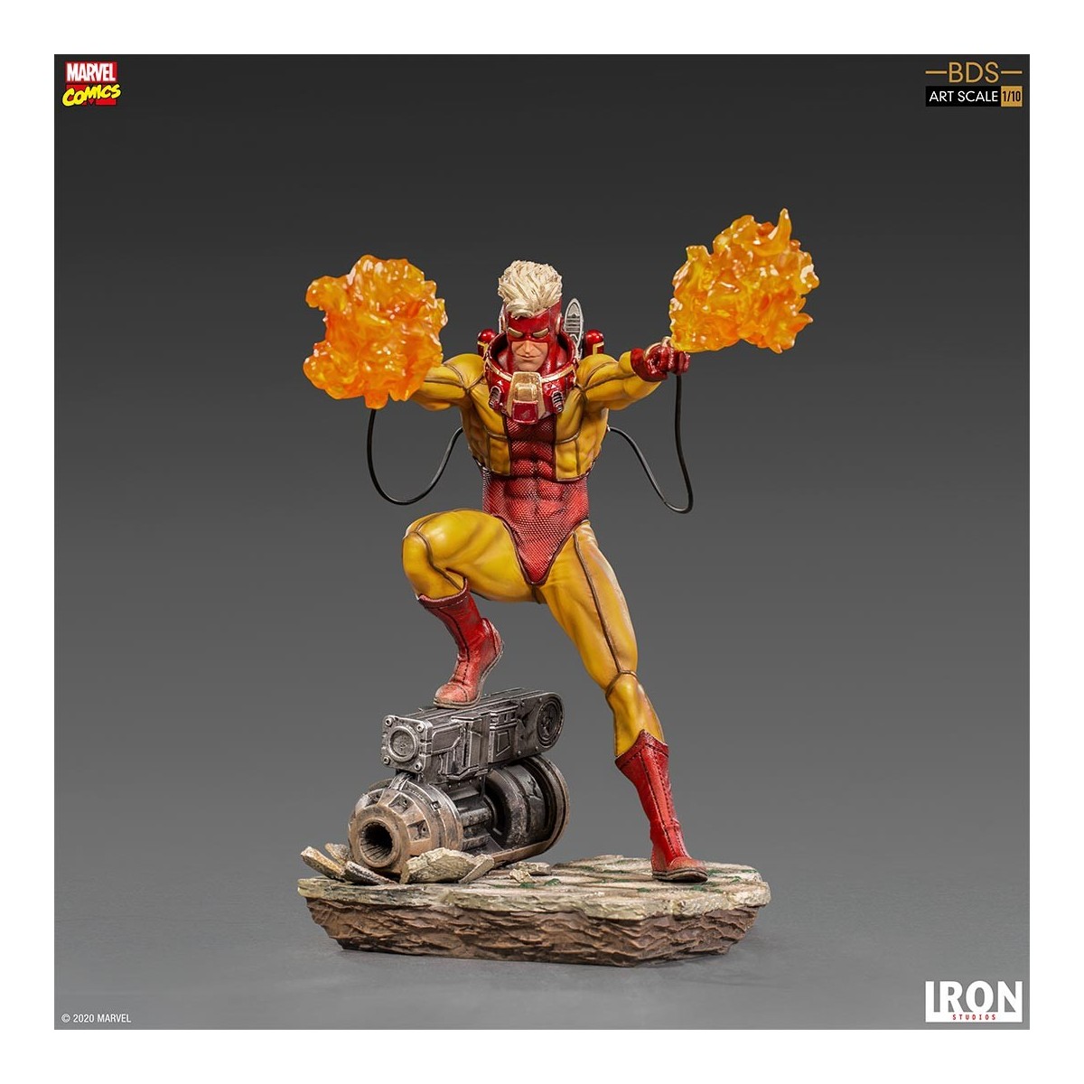 IRON STUDIOS - Pyro BDS Art Scale 1/10 - Marvel Comics