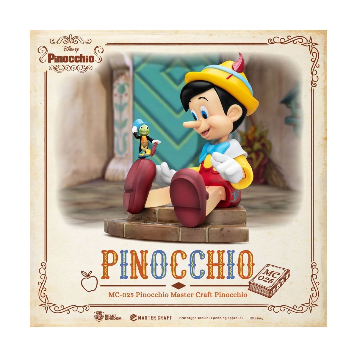 Enesco Disney Miss Mindy Alice on Mushroom