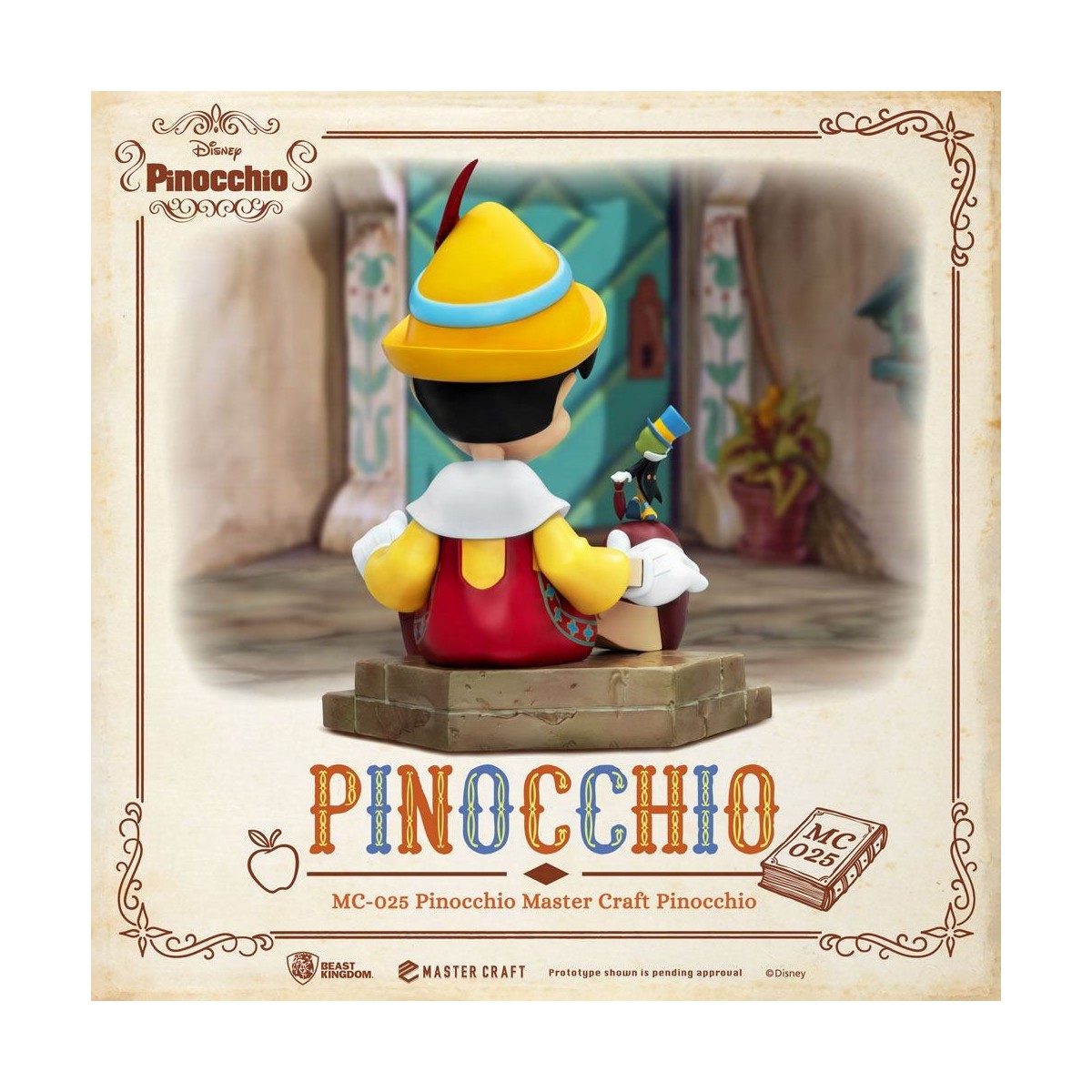 Enesco Disney Miss Mindy Alice on Mushroom