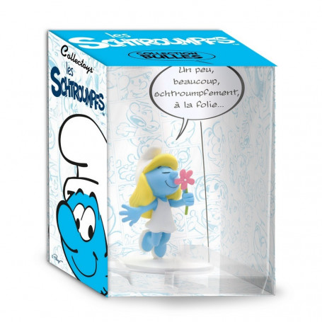 Collectoys - Les Schtroumpfs statuette - Bubbles Smurfette "A Little, a lot"