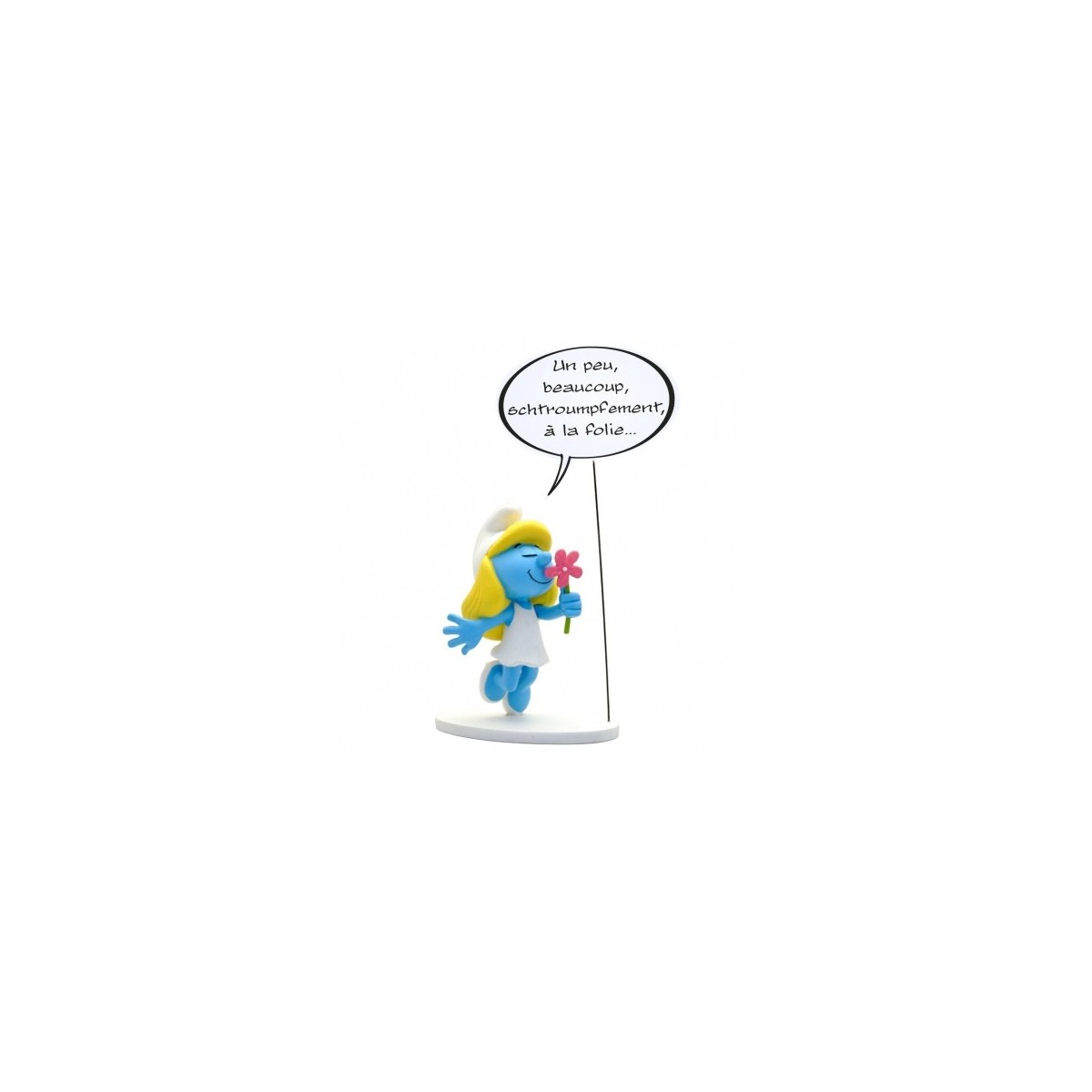 Collectoys - Les Schtroumpfs statuette - Bubbles Smurfette "A Little, a lot"