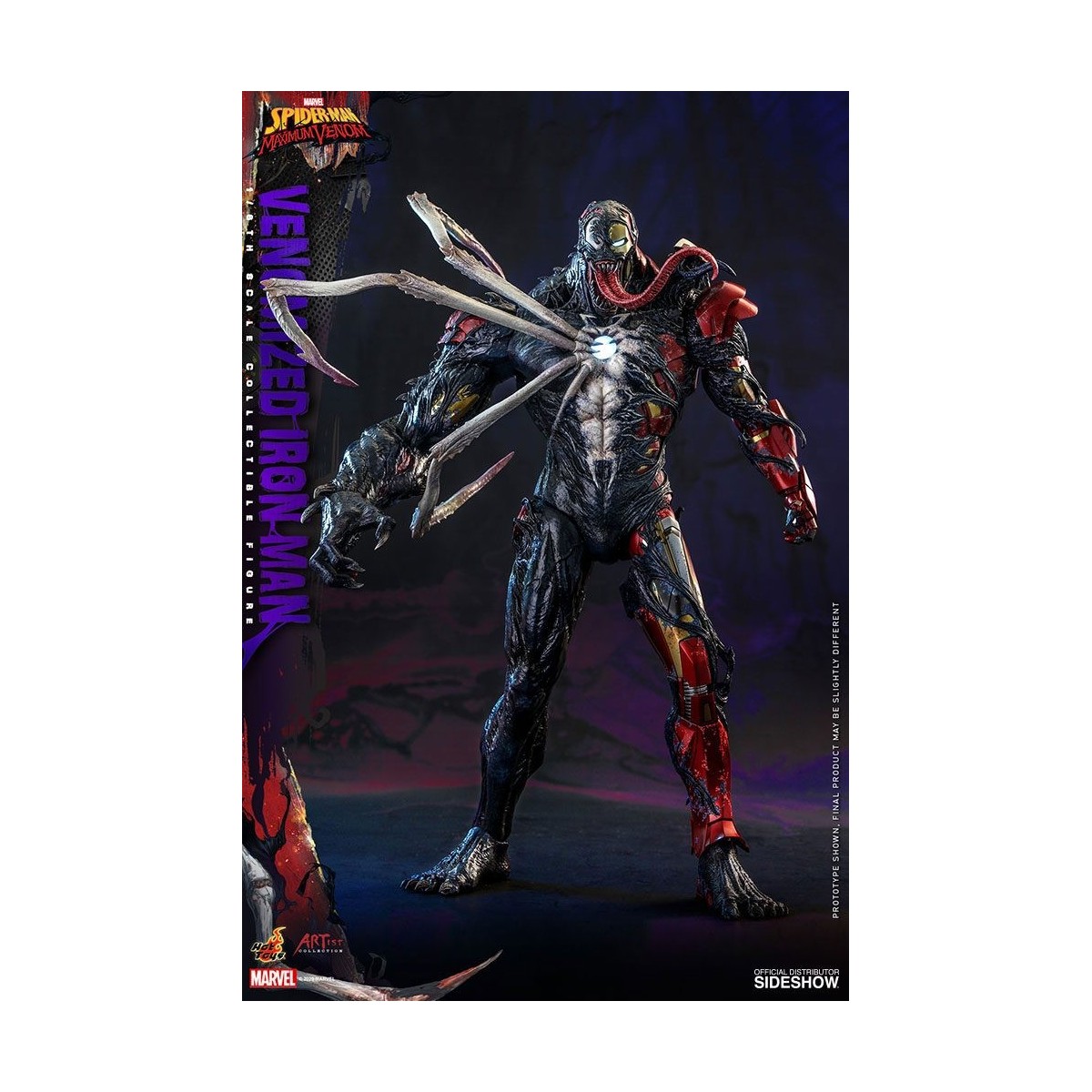 Hot Toys - Venomized Iron Man - Marvel's Spider-Man: Maximum Venom figurine Artist Collection 1/6