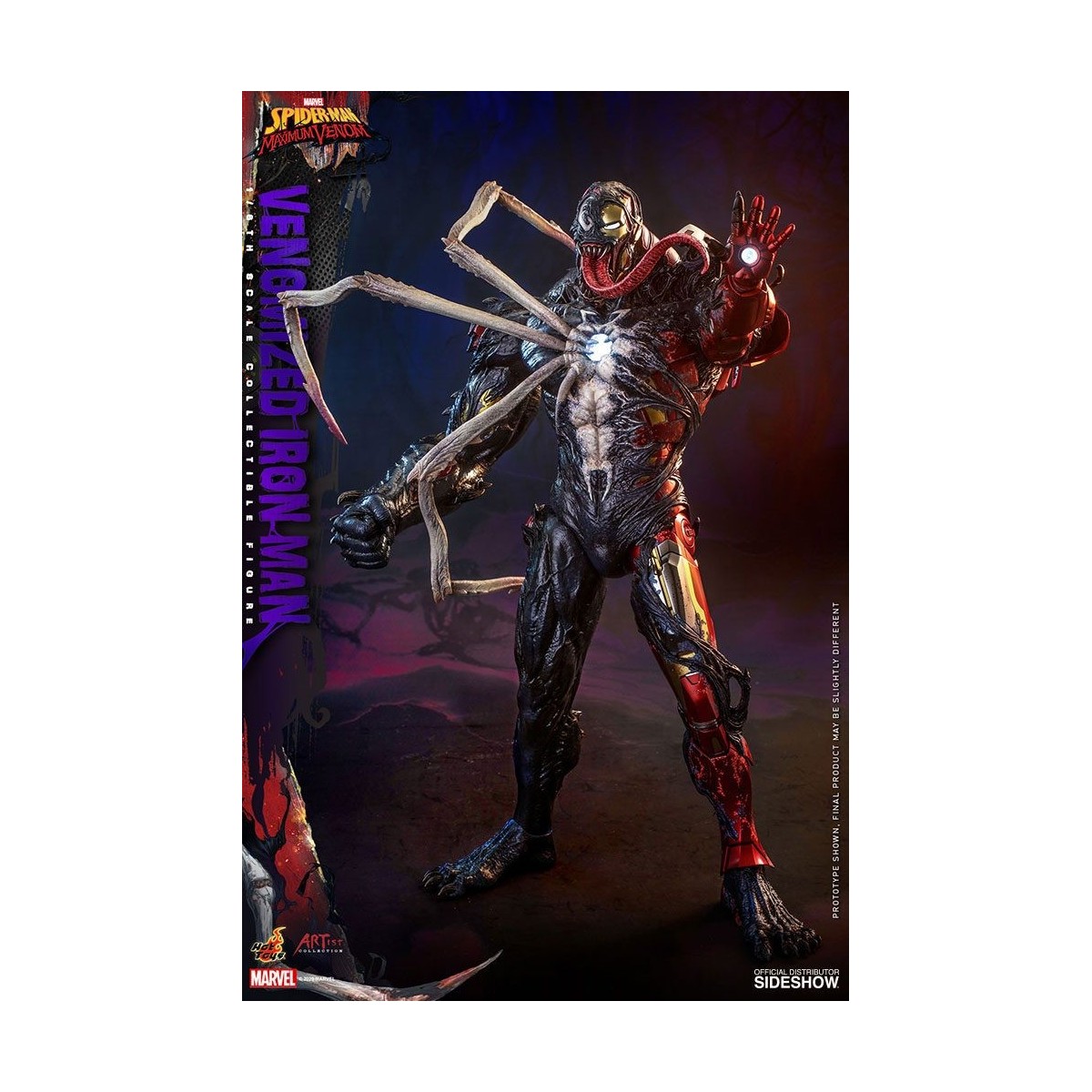 Hot Toys - Venomized Iron Man - Marvel's Spider-Man: Maximum Venom figurine Artist Collection 1/6
