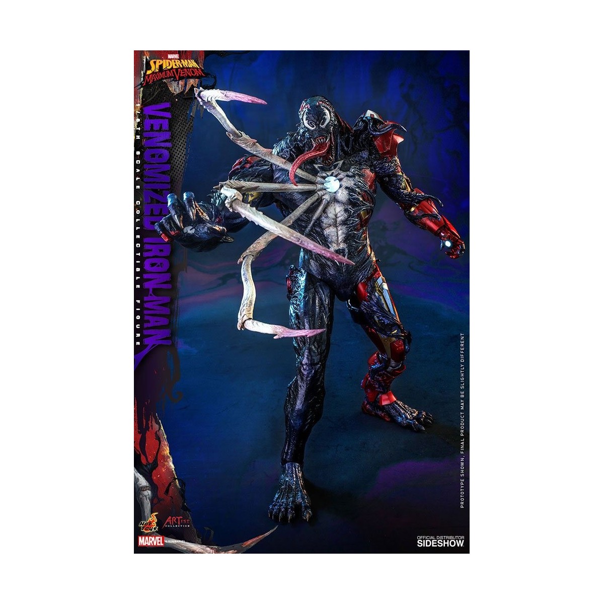Hot Toys - Venomized Iron Man - Marvel's Spider-Man: Maximum Venom figurine Artist Collection 1/6