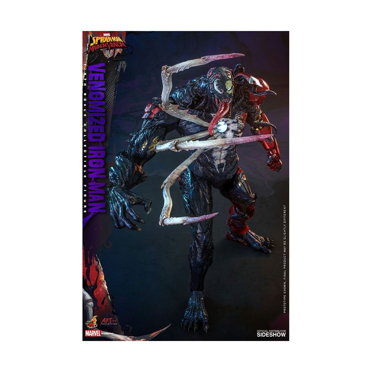 Hot Toys - Venomized Iron Man - Marvel's Spider-Man: Maximum Venom figurine Artist Collection 1/6