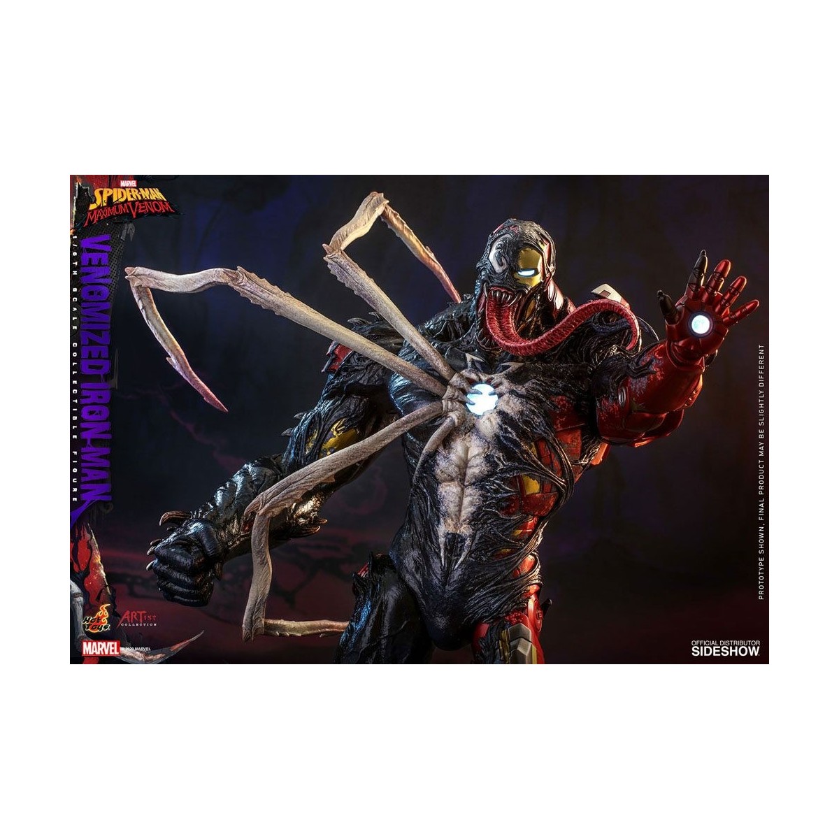 Hot Toys - Venomized Iron Man - Marvel's Spider-Man: Maximum Venom figurine Artist Collection 1/6