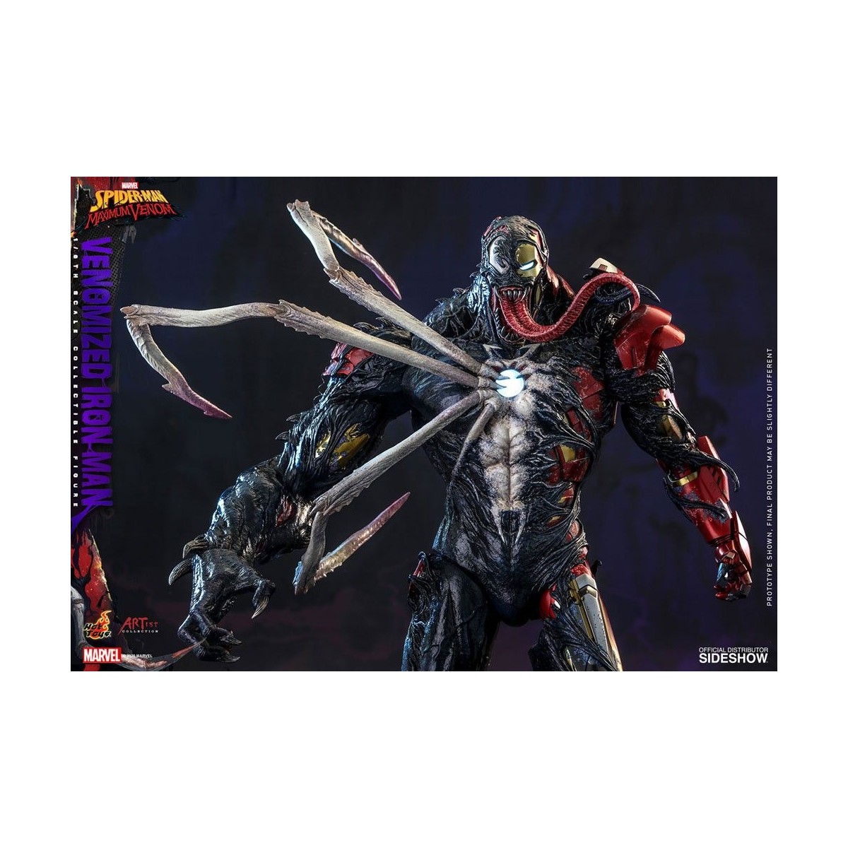 Hot Toys - Venomized Iron Man - Marvel's Spider-Man: Maximum Venom figurine Artist Collection 1/6
