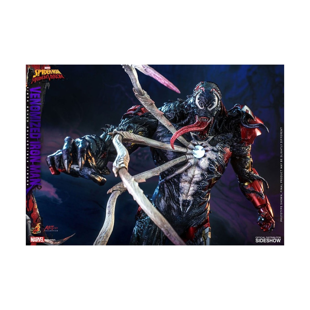 Hot Toys - Venomized Iron Man - Marvel's Spider-Man: Maximum Venom figurine Artist Collection 1/6