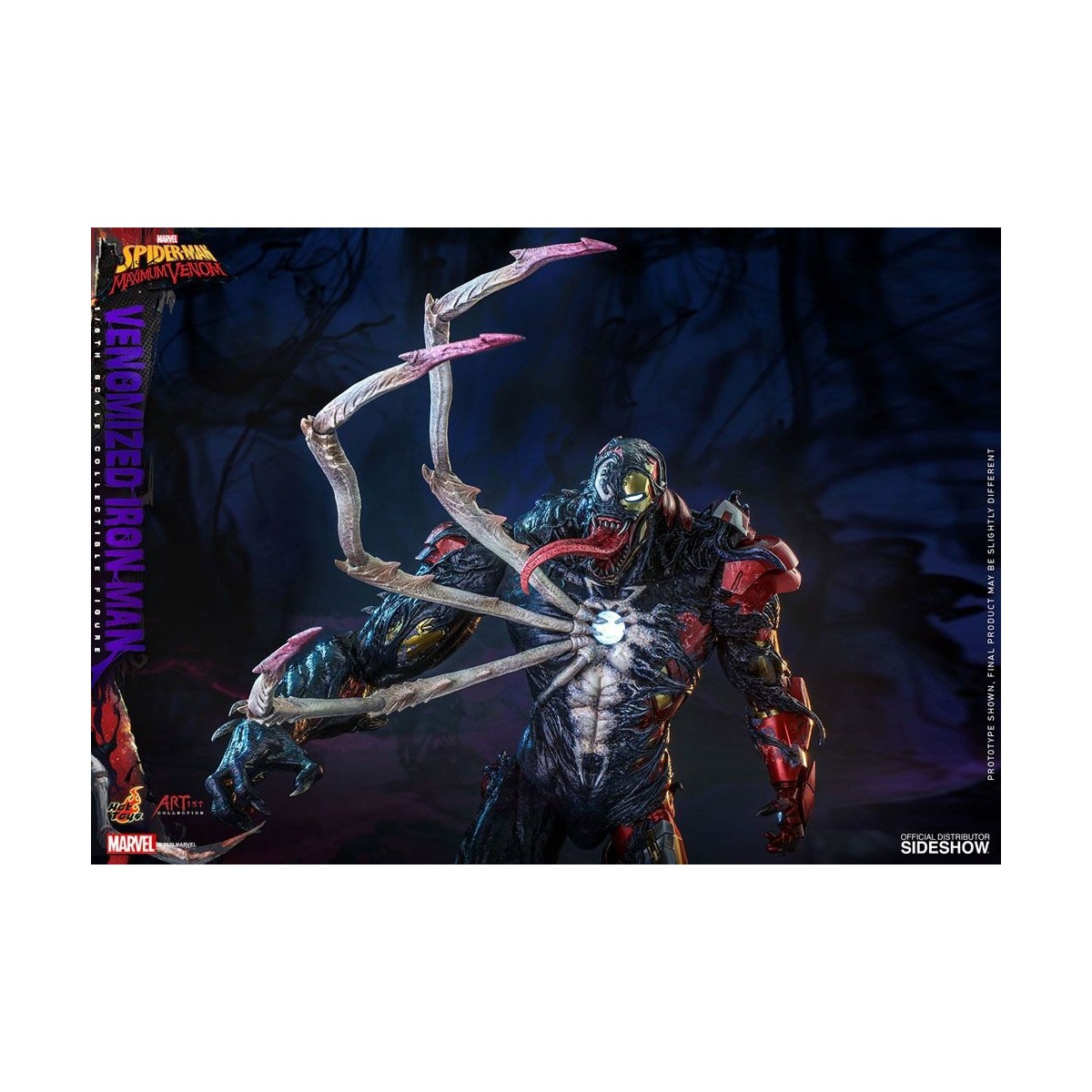 Hot Toys - Venomized Iron Man - Marvel's Spider-Man: Maximum Venom figurine Artist Collection 1/6