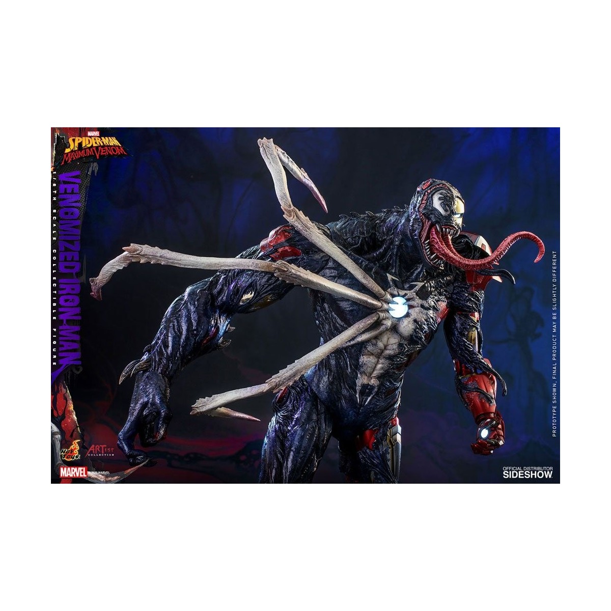 Hot Toys - Venomized Iron Man - Marvel's Spider-Man: Maximum Venom figurine Artist Collection 1/6