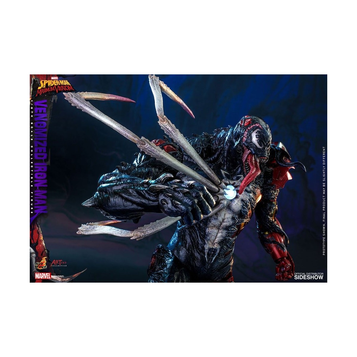 Hot Toys - Venomized Iron Man - Marvel's Spider-Man: Maximum Venom figurine Artist Collection 1/6