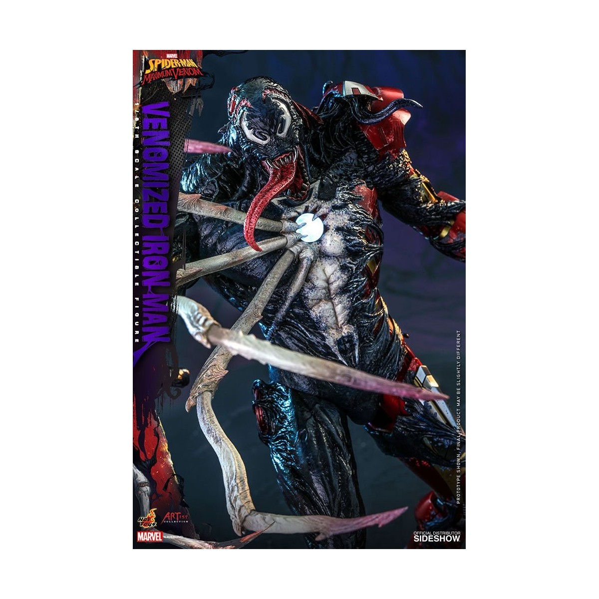 Hot Toys - Venomized Iron Man - Marvel's Spider-Man: Maximum Venom figurine Artist Collection 1/6